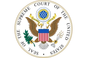 Seal of the Supreme Court of the United States - Badge